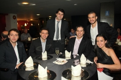 Paulo Henrique Andrade, João Paulo Andrade, Rafael Castro, Bruno Rodrigo, Pedro Frade e Ana Carolina Frade