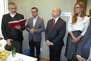 Bencao-das-novas-instalacoes-da-ADCE---Dom-Joao-Justino-Padre-Elias-de-Souza-Sergio-Frade-e-Maria-Flavia-Maximo