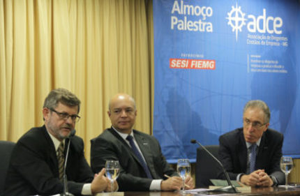 Élio Estanislau Gasda, Sérgio Frade e Sérgio Cavalieri